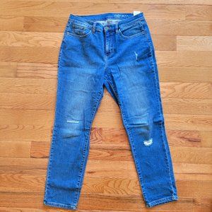 Studio by D&Co Distressed Blue Jeans Size 10